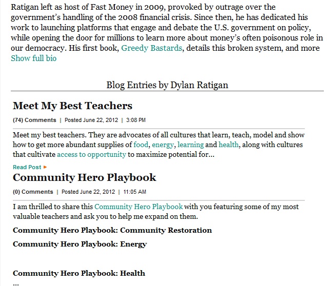 Dylan Ratigan_HuffPO Posts