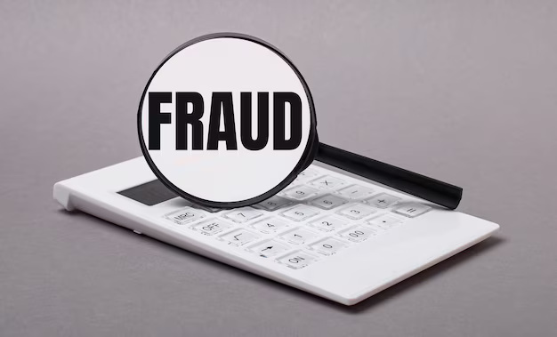 gray-background-black-calculator-magnifier-with-text-fraud-business-concept_380694-6872
