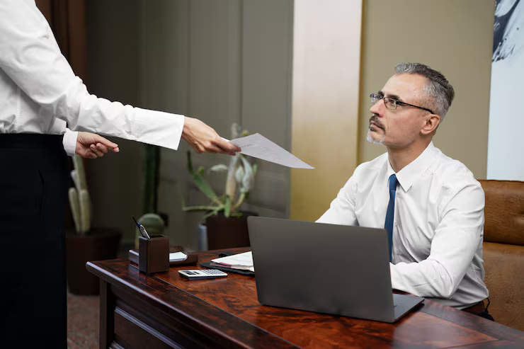 side-view-employee-holding-letter_23-2149445766